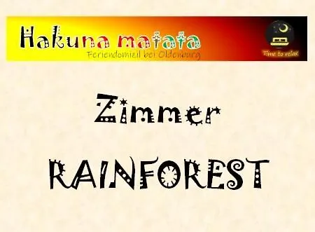 民宿 Hakuna Matata - Gemuetlichkeit Bei Oldenburg *