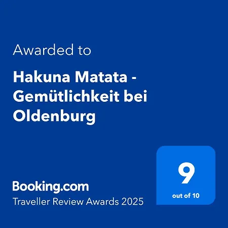 Hakuna Matata - Gemuetlichkeit Bei Oldenburg Homestay